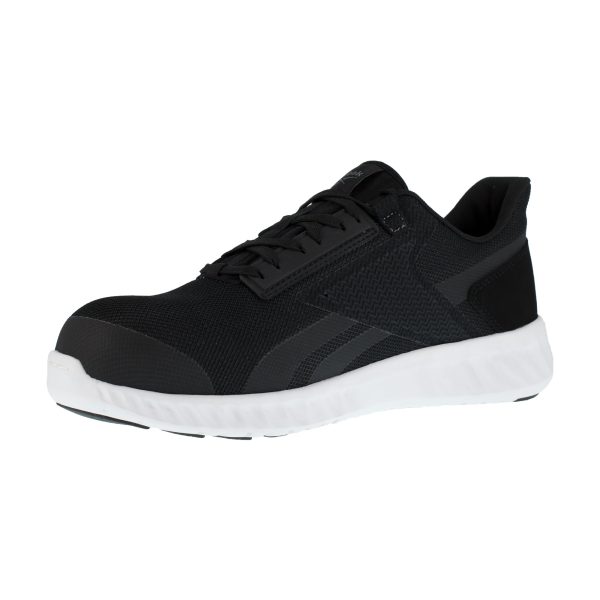 Reebok Womens Black White Mesh Oxfords Sublite Legend Work CT 8.5 W For Sale - Image 3