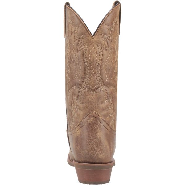 Laredo Mens Weller Tan Leather Western Work Boots 11.5 D For Sale - Image 5