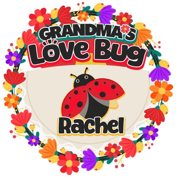 Custom Grandma s Love Bugs Metal Sign Online now - Image 3