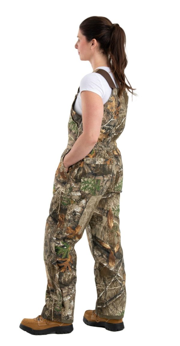 Berne Realtree Edge 100% Cotton Womens Softstone Insulated Bib Overall Online - Image 2