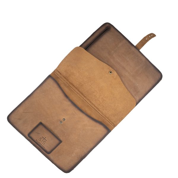 STS Ranchwear Mens Foreman Rancher Folder Veg-Tan Leather Document Holder For Cheap - Image 5