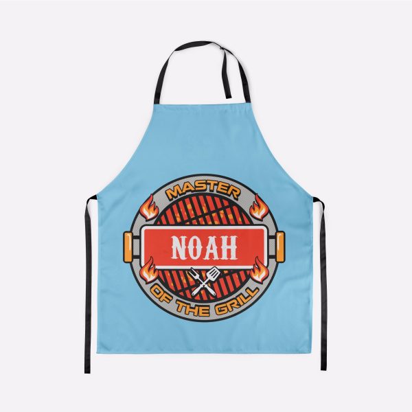 Master of the Grill Personalized Apron Cheap - Image 4