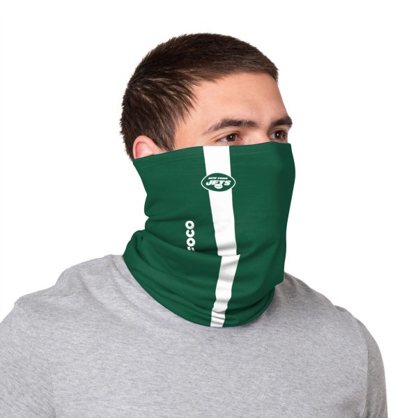 New York Jets NFL On-Field Sideline Logo Gaiter Scarf Online - Image 3