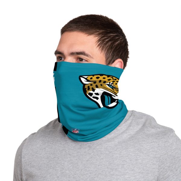 Jacksonville Jaguars NFL Josh Lambo On-Field Sideline Logo Gaiter Scarf Online Hot Sale - Image 3