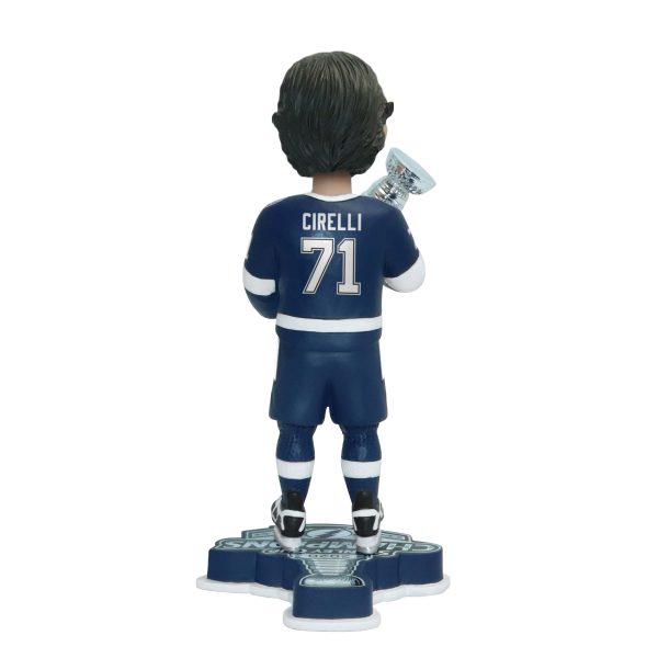 Tampa Bay Lightning NHL 2020 Stanley Cup Champions Anthony Cirelli Bobblehead Discount - Image 2