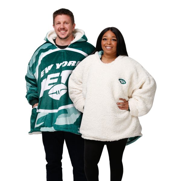 New York Jets NFL Reversible Team Color Camo Hoodeez For Sale