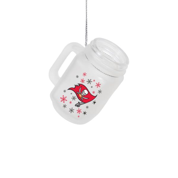 Tampa Bay Buccaneers NFL Mason Jar Ornament Sale