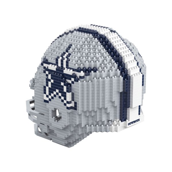 Dallas Cowboys NFL Replica BRXLZ Mini Helmet For Sale - Image 4