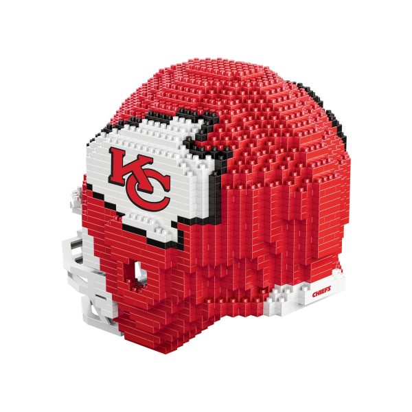 Kansas City Chiefs NFL Replica BRXLZ Mini Helmet For Sale - Image 4