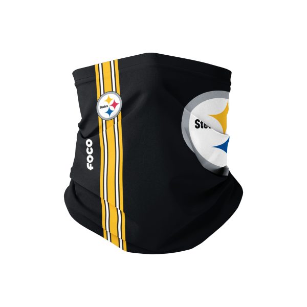 Pittsburgh Steelers NFL On-Field Sideline Logo Gaiter Scarf Cheap