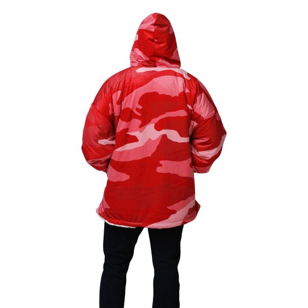 Atlanta Falcons NFL Reversible Team Color Camo Hoodeez Supply - Image 2