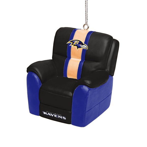 Baltimore Ravens NFL Reclining Chair Ornament Online Hot Sale