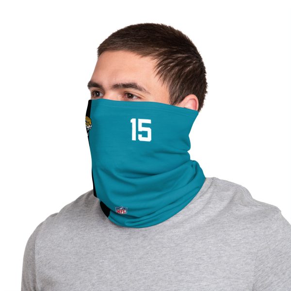 Jacksonville Jaguars NFL Gardner Minshew On-Field Sideline Gaiter Scarf Online Hot Sale - Image 3