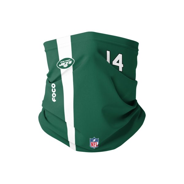 New York Jets NFL Sam Darnold On-Field Sideline Gaiter Scarf For Discount