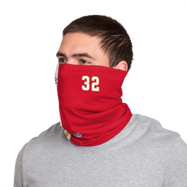 Kansas City Chiefs NFL Tyrann Mathieu On-Field Sideline Gaiter Scarf For Cheap - Image 3
