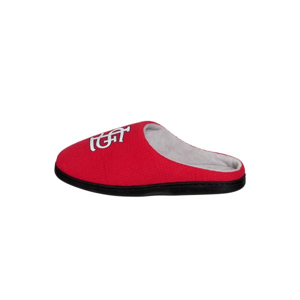 St Louis Cardinals MLB Mens Memory Foam Slide Slippers For Cheap - Image 4