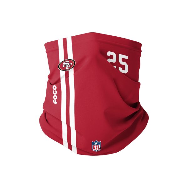 San Francisco 49ers NFL Richard Sherman On-Field Sideline Gaiter Scarf on Sale