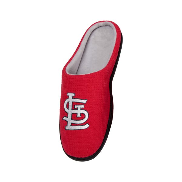 St Louis Cardinals MLB Mens Memory Foam Slide Slippers For Cheap - Image 3
