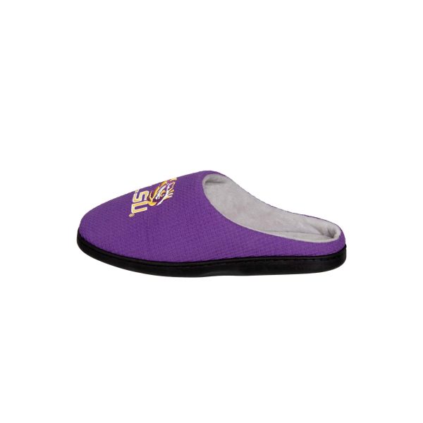 LSU Tigers NCAA Mens Memory Foam Slide Slippers Sale - Image 4