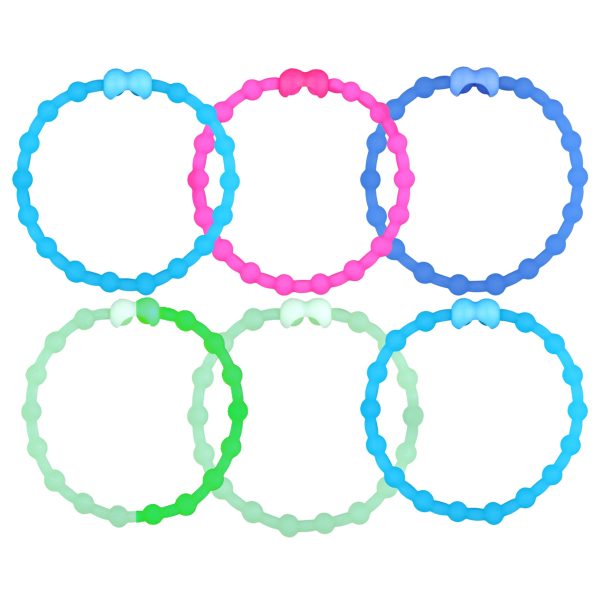 Northern Lights Hair Ties (6-Pack) - Dance Among the Stars For Sale